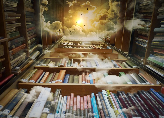 library-clouds